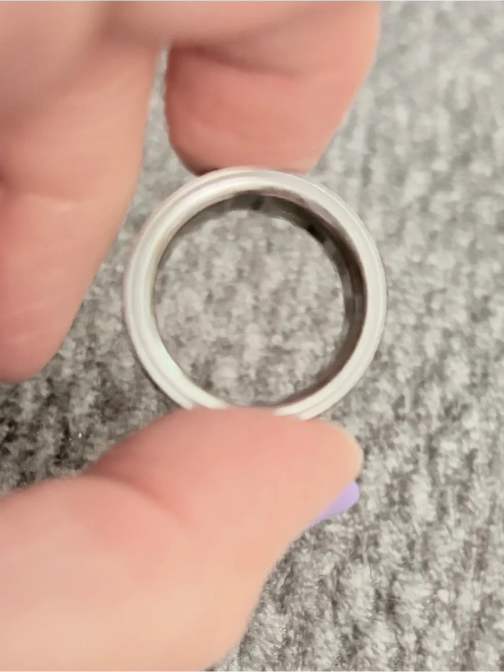 Oura Ring - Gen 4 - Brushed silver - size 9